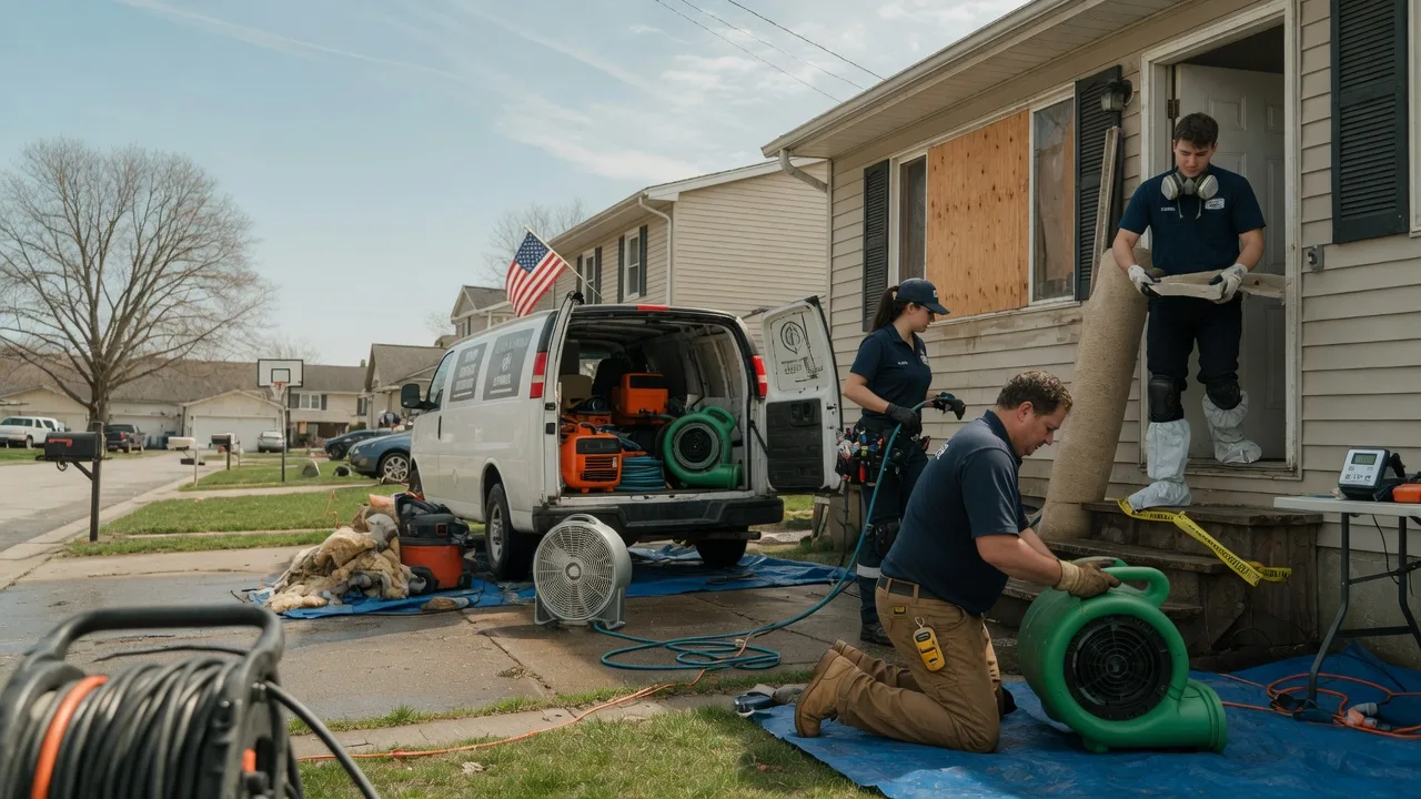Water Damage Restoration in Windthorst, TX near me